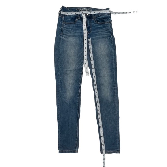 American Eagle Super Stretch Denim Jegging Size 2 Junior’s - Picture 5 of 5